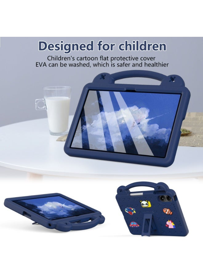Handle Case for Xiaomi Poco Pad 12.1 inch 2024, Heavy Duty EVA Foam Shockproof Cover Kids Proof Case with Stand - Image 2